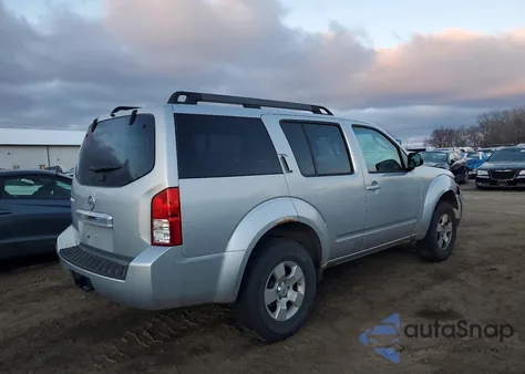 2008 Nissan Pathfinder S from USA, damaged, VIN 5N1AR18B08C646733